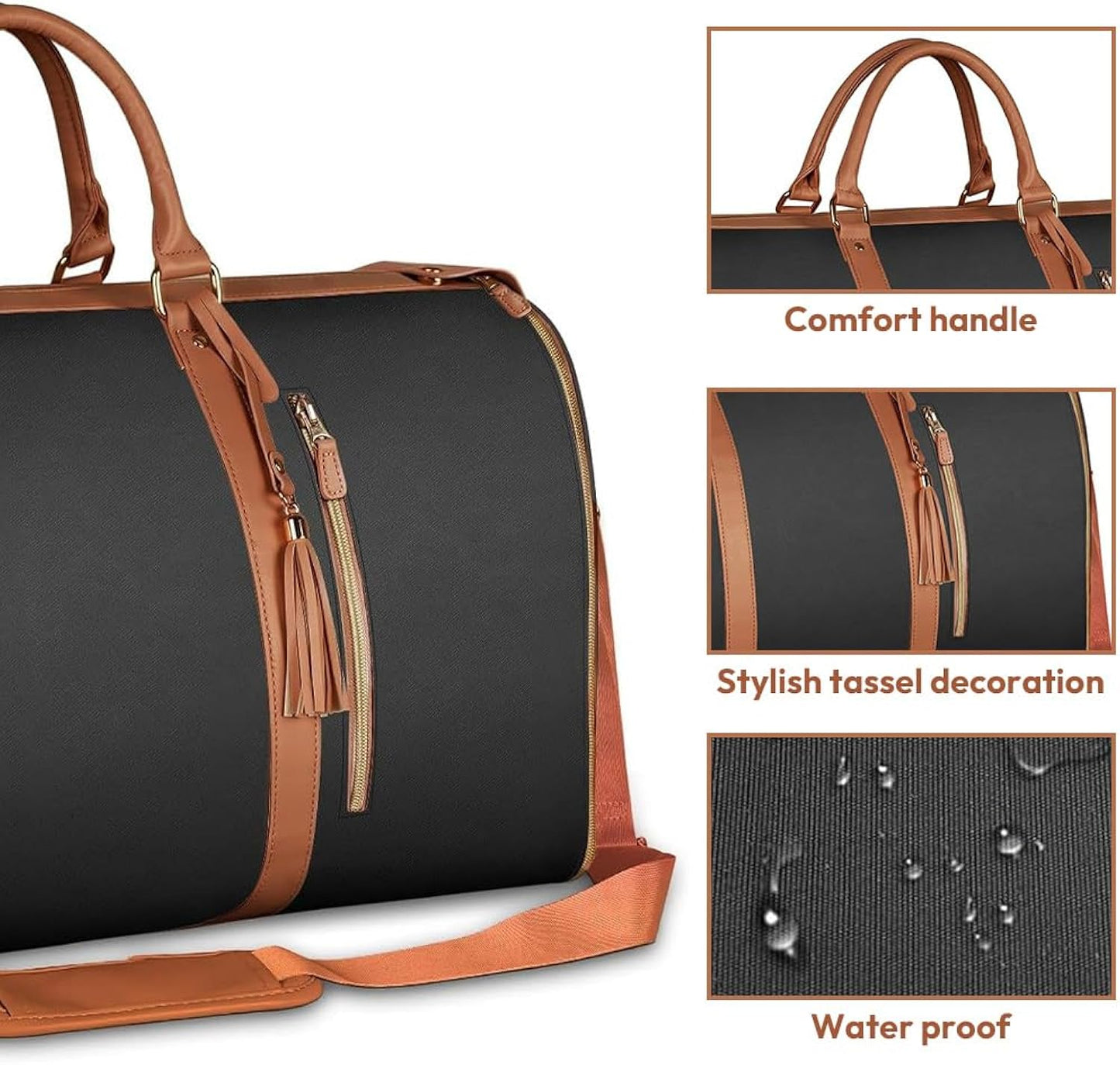 حقيبة عملية وخفيفة لتنظيم ملابس العمرة