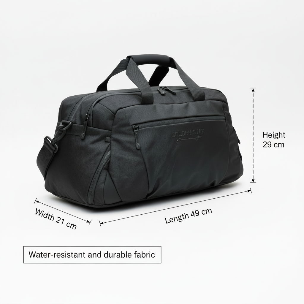 Dimension diagram without extension height